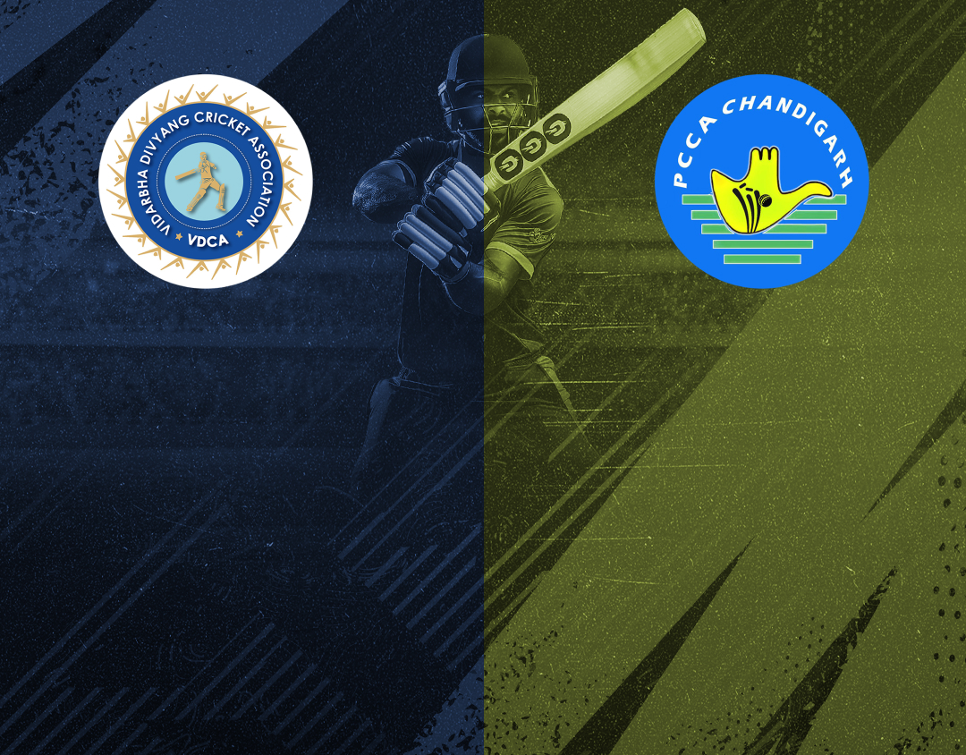 Match #57 of 4th national physical disability t20 championship : vidarbha divyang vs chandigarh divyang banner
