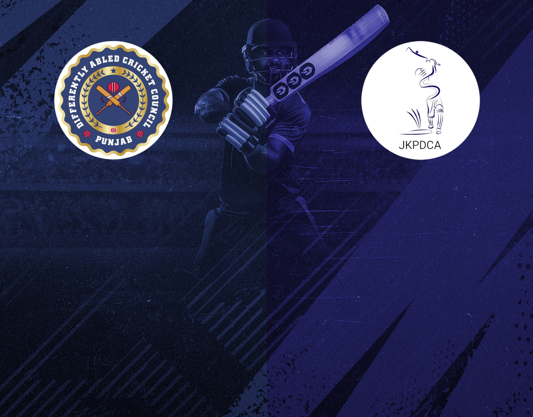 Match #58 of 4th national physical disability t20 championship : punjab divyang vs jammu and kashmir divyang banner