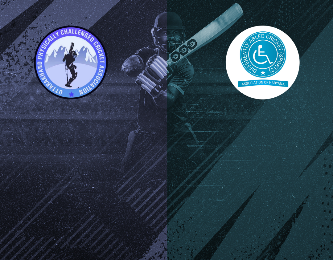 Match #52 of 4th national physical disability t20 championship : uttar pradesh divyang vs haryana divyang banner