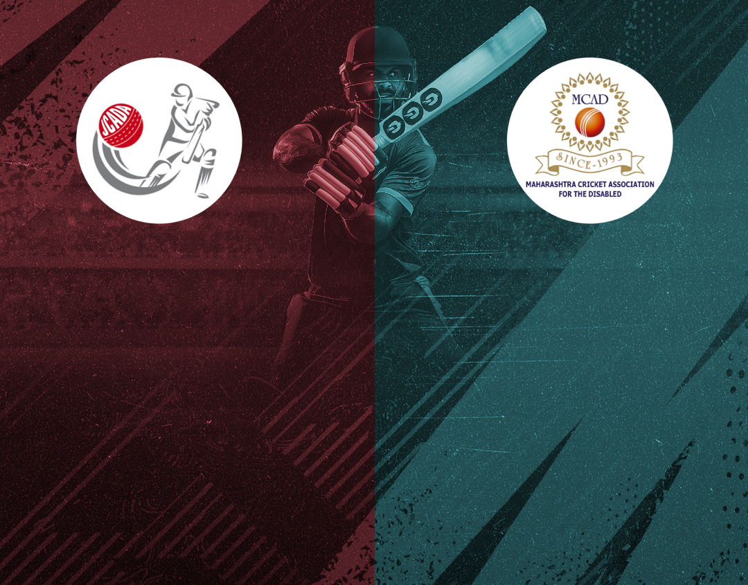 Match #31 of 4th national physical disability t20 championship : jharkhand divyang vs maharashtra divyang banner
