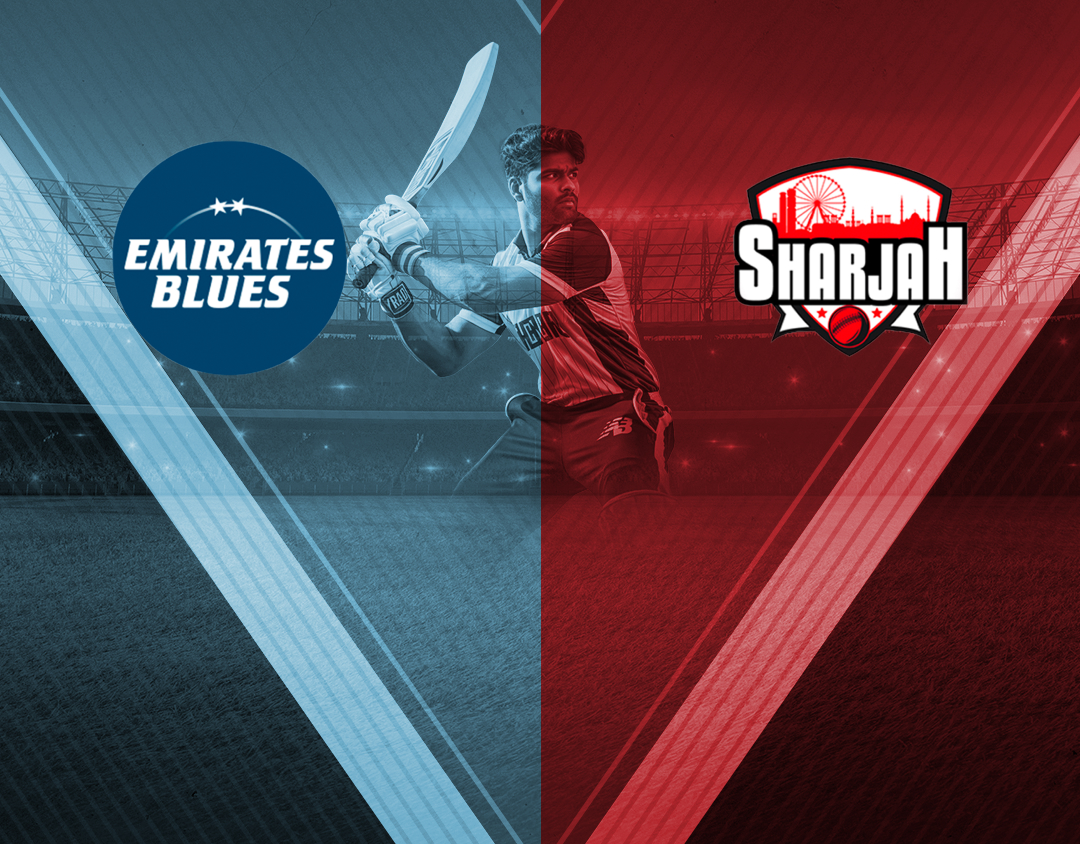 2nd semi-final of emirates d20, 2024: emirates blues vs sharjah banner