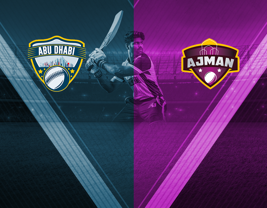 Match 21 of emirates d20, 2024: abu dhabi vs ajman banner