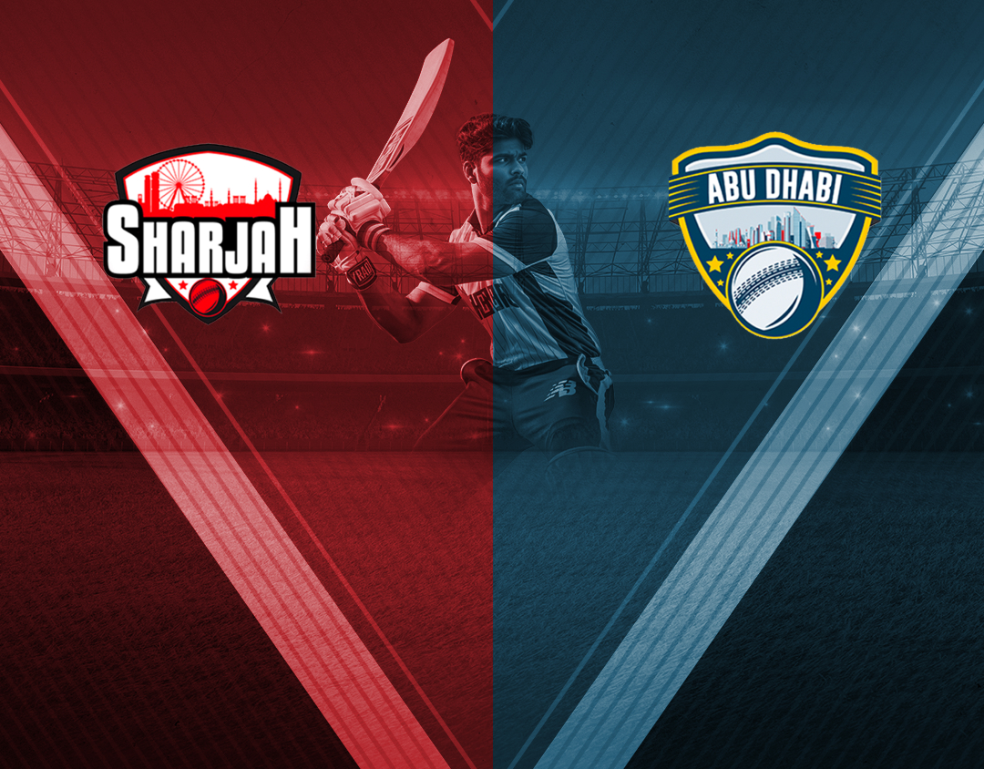 Match 25 of emirates d20, 2024: sharjah vs abu dhabi banner