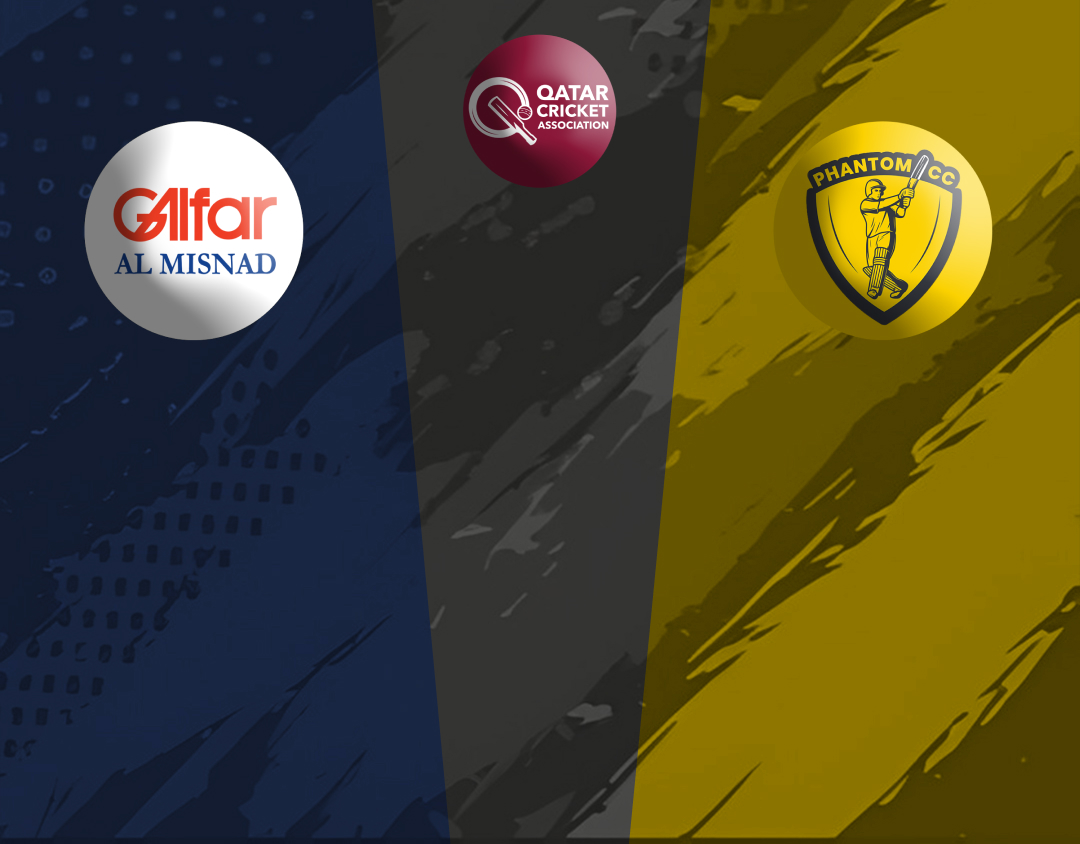 Match 18 of qatar pro league, 2024: galfar al misnad vs phantom cc banner