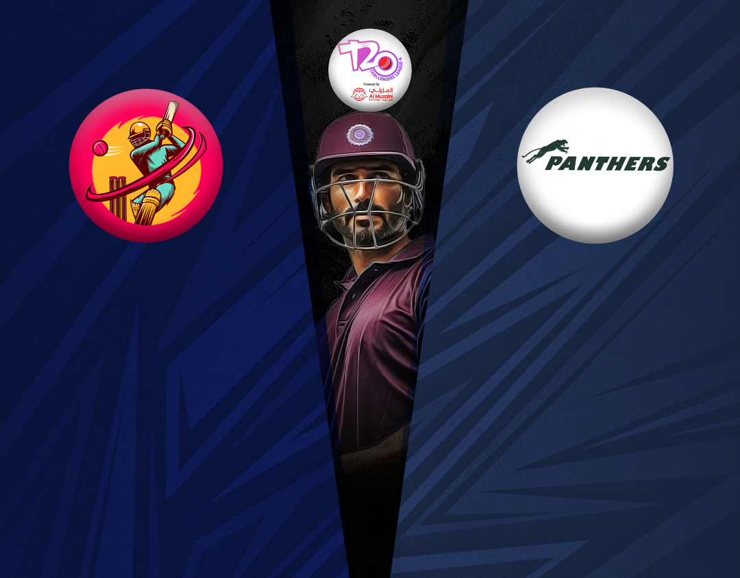 Match 51 of kcc t20 challengers a league, 2024-25: strikers afghan vs ace krm panthers banner