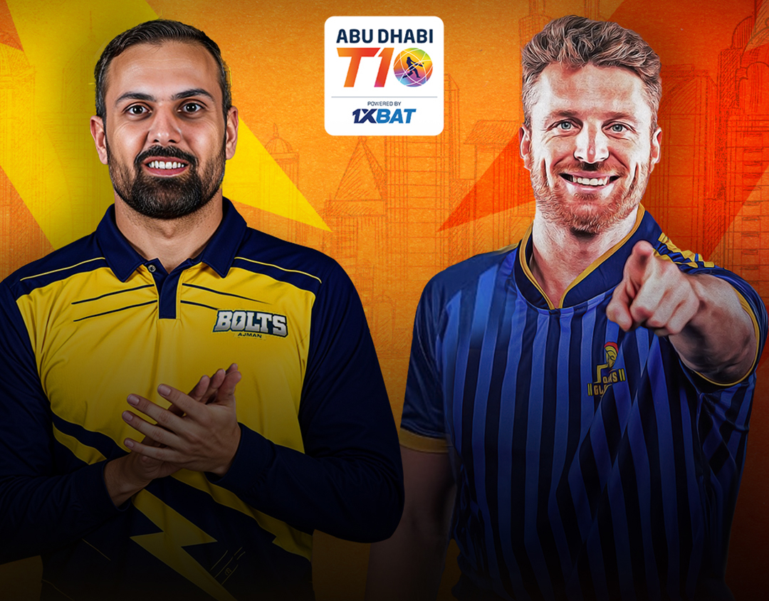Match 7 of abu dhabi t10 league, 2024: ajman bolts vs deccan gladiators banner