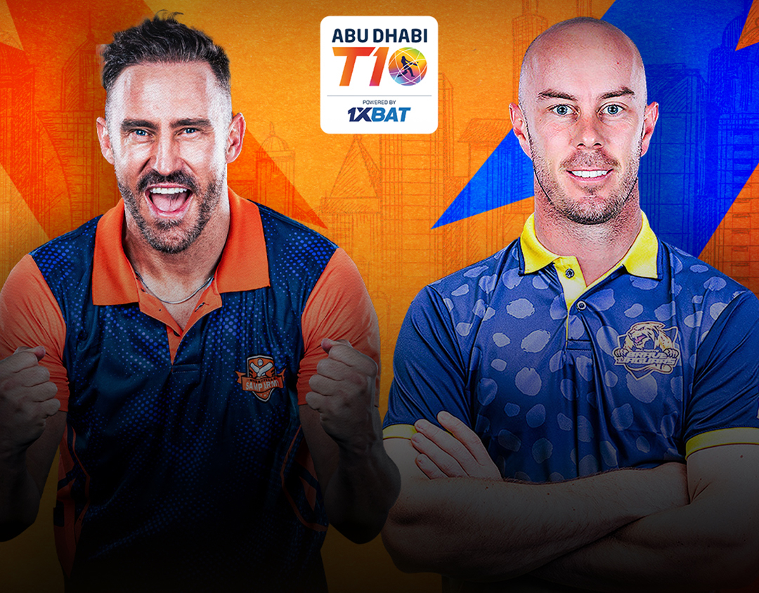 Match 15 of abu dhabi t10 league, 2024: morrisville samp army vs chennai brave jaguars banner