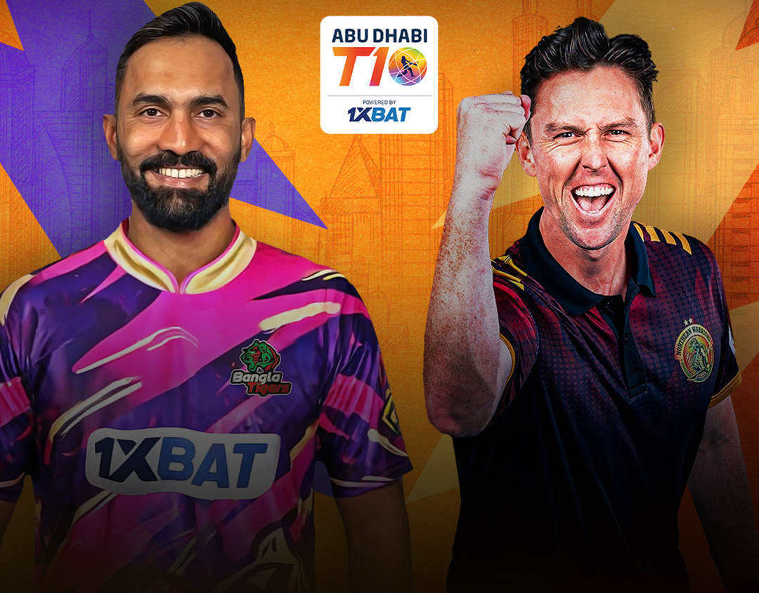 Match 20 of abu dhabi t10 league, 2024: bangla tigers vs northern warriors banner