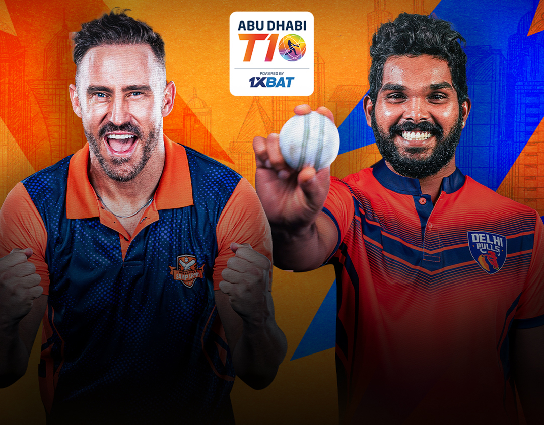 Qualifier 2 of abu dhabi t10 league, 2024: morrisville samp army vs delhi bulls banner