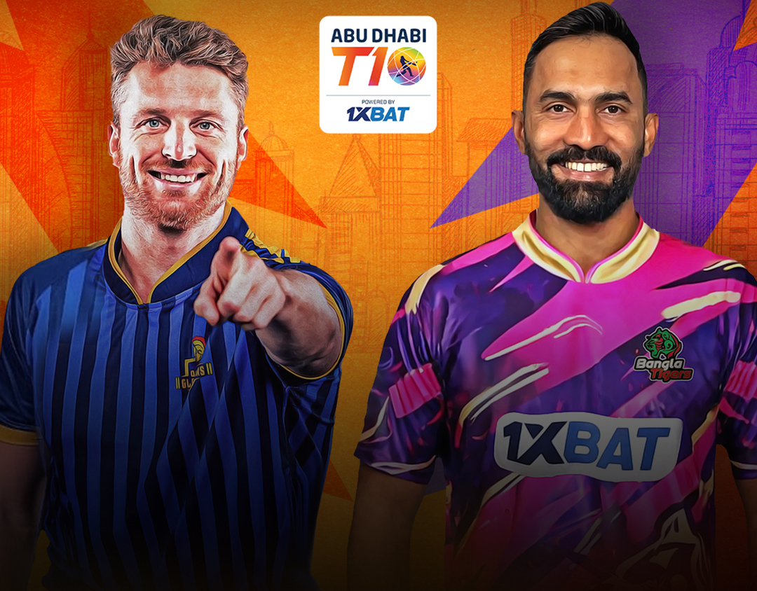 Match 25 of abu dhabi t10 league, 2024: deccan gladiators vs bangla tigers banner