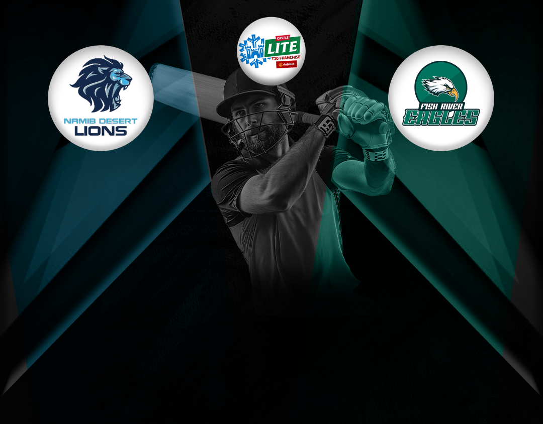 Match 11 of castle lite t20, 2024: naankuse lions vs fish river eagles banner