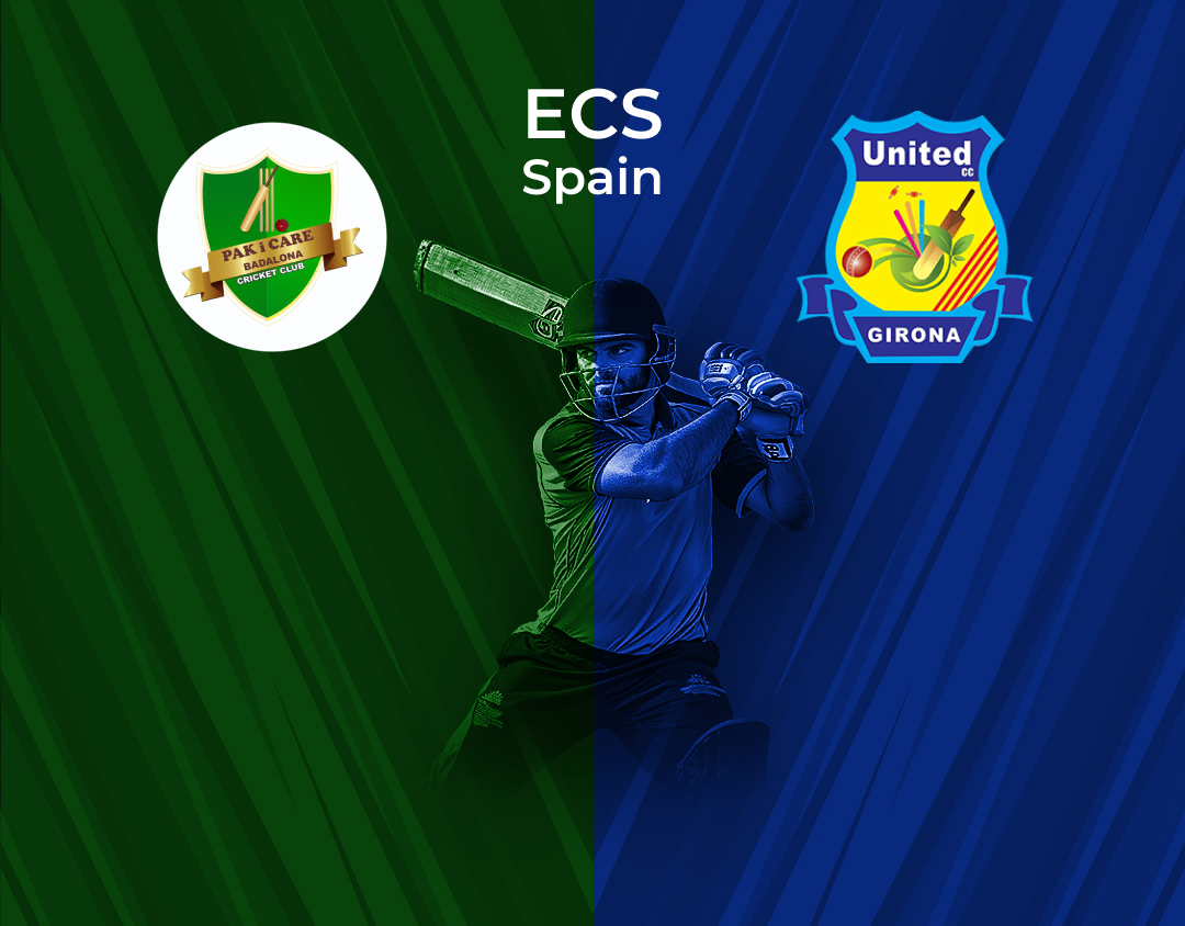 Match 18 of ecs spain, encore, 2024: pak i care badalona vs united cc olot banner