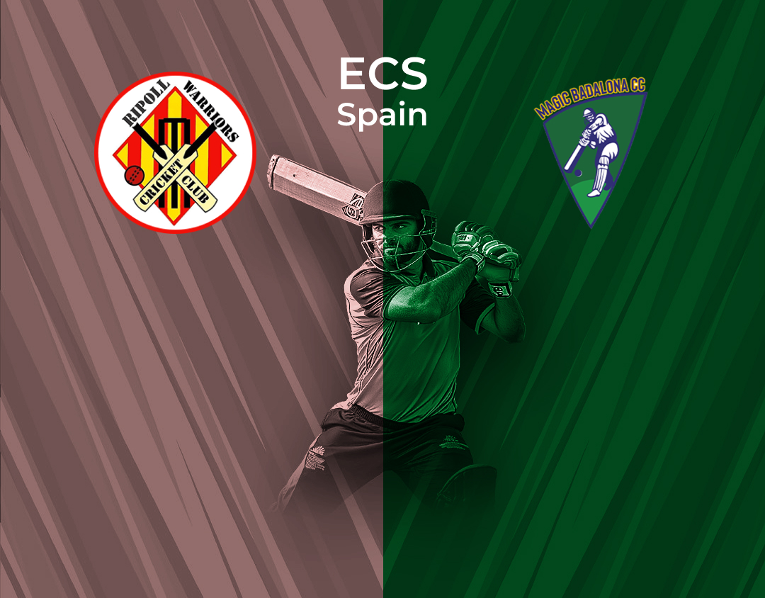 Match 50 of ecs spain, encore, 2024: ripoll warriors vs magic cc badalona banner