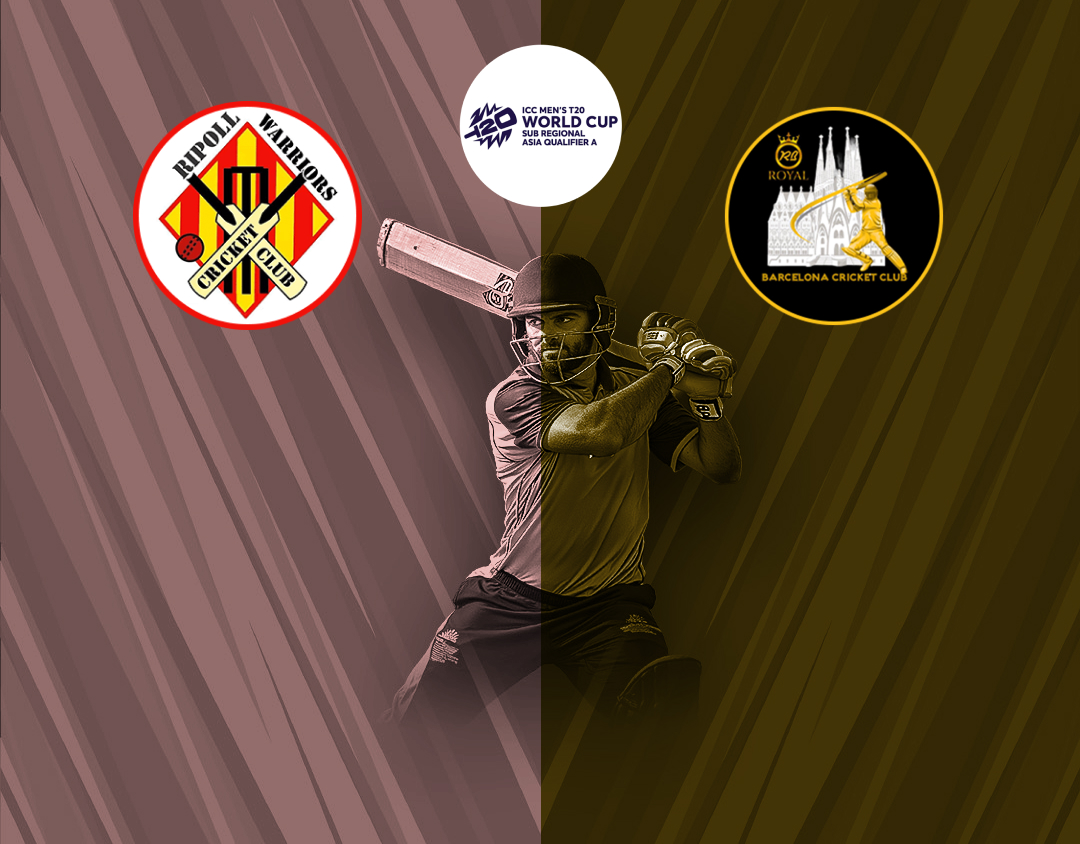 Match 54 of ecs spain, encore, 2024: ripoll warriors vs royal barcelona banner