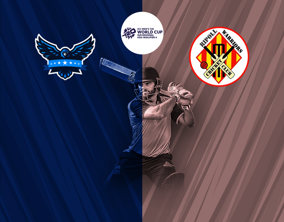 Match 73 of ecs spain, encore, 2024: hawks xi catalunya vs ripoll warriors banner