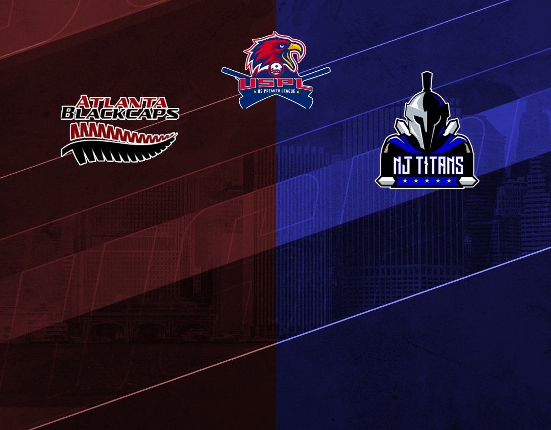 Match 12 of us premier league, 2024: atlanta blackcaps vs nj titans banner