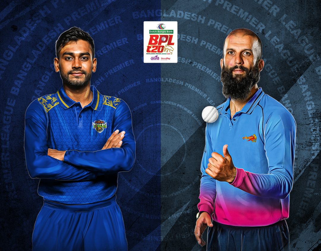 Qualifier 2 of bangladesh premier league, 2024-25: chittagong kings vs khulna tigers banner
