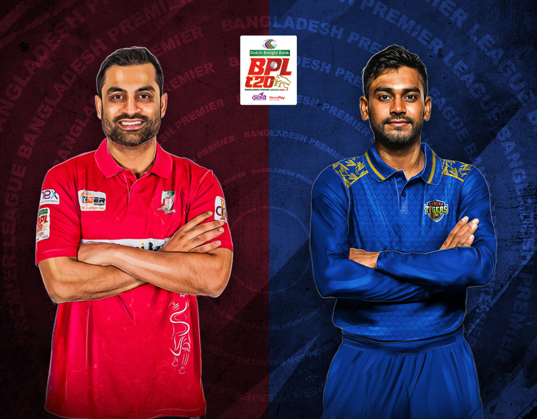 Match 35 of bangladesh premier league, 2024-25: fortune barishal vs khulna tigers banner