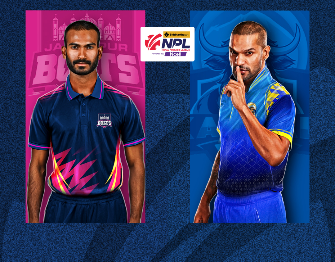 Match 3 of nepal premier league, 2024: janakpur bolts vs karnali yaks banner