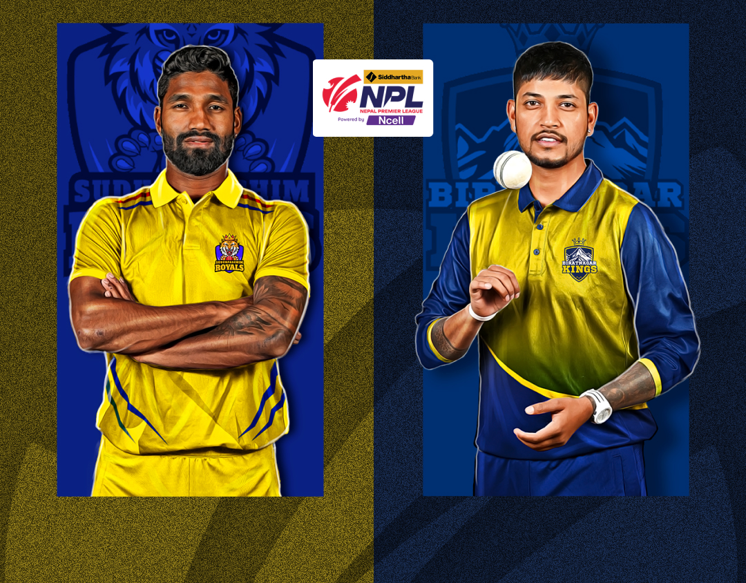 Match 4 of nepal premier league, 2024: sudurpaschim royals vs biratnagar kings banner