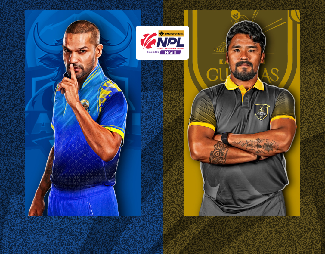 Match 6 of nepal premier league, 2024: karnali yaks vs kathmandu gurkhas banner