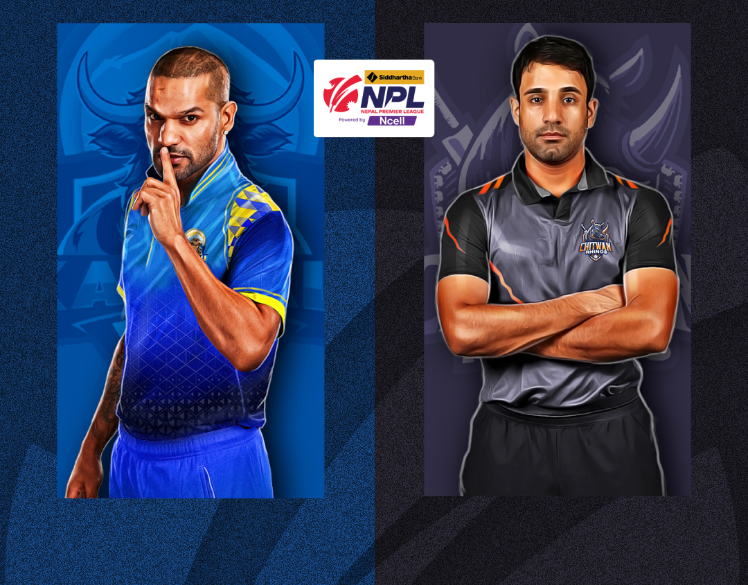 Match 10 of nepal premier league, 2024: karnali yaks vs chitwan rhinos banner