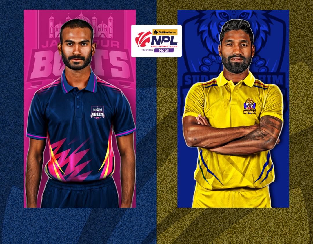 Match 18 of nepal premier league, 2024: janakpur bolts vs sudurpaschim royals banner