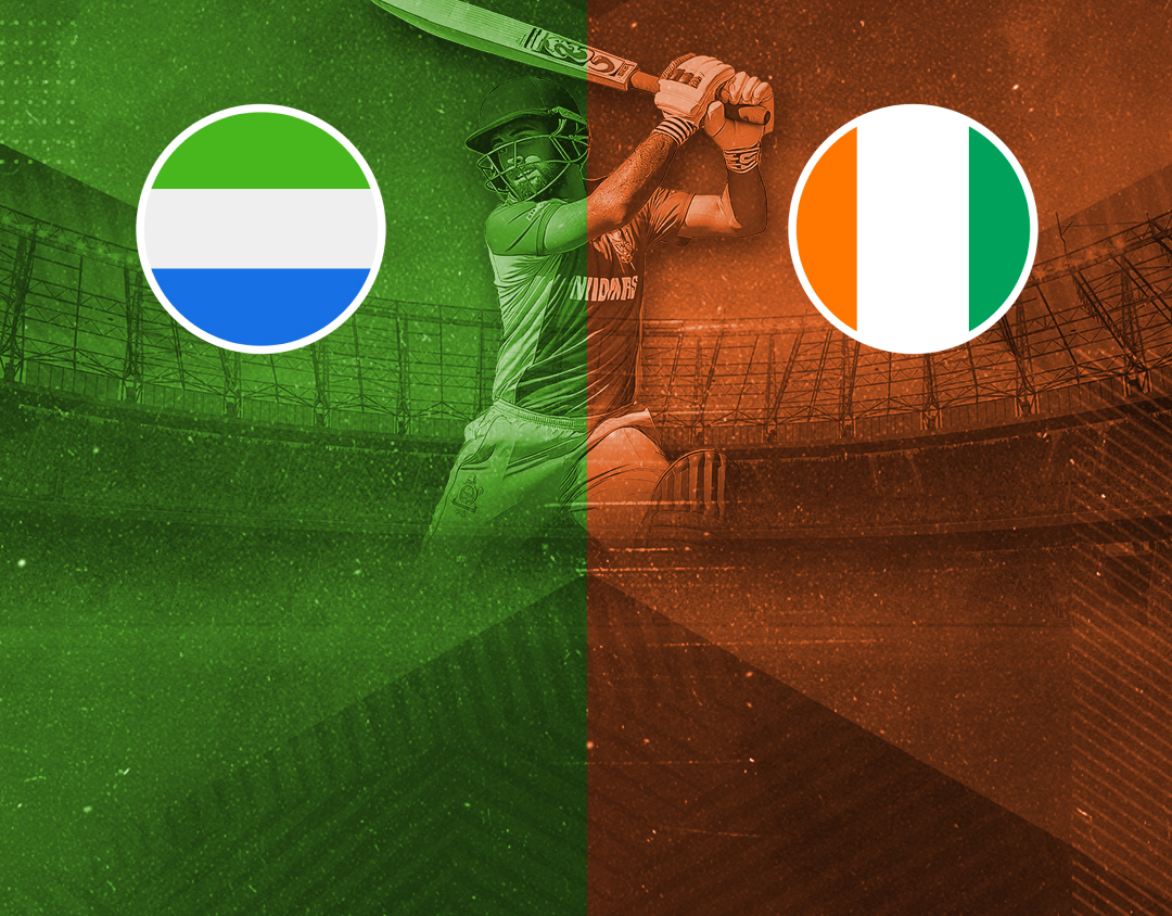 Match 2 of icc men's t20 wc africa sub regional qualifier c: sierra leone vs ivory coast banner