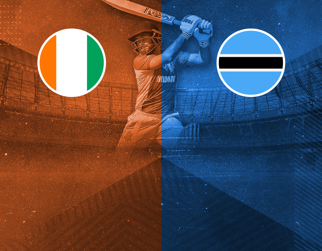 Match 9 of icc men's t20 wc africa sub regional qualifier c: ivory coast vs botswana banner