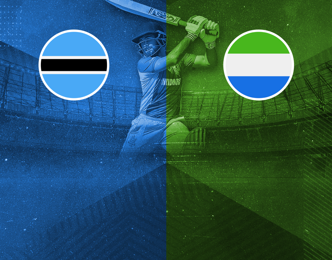 Match 4 of icc men's t20 wc africa sub regional qualifier c: botswana vs sierra leone banner