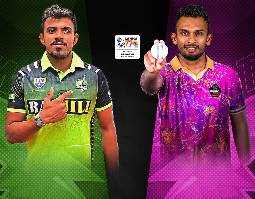 Match 5 of lanka t10 super league, 2024: galle marvels vs hambantota bangla tigers banner