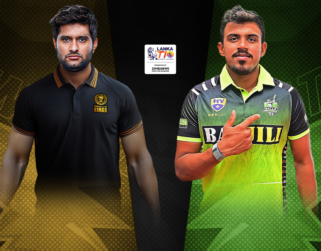 Match 7 of lanka t10 super league, 2024: nuwara eliya kings vs galle marvels banner