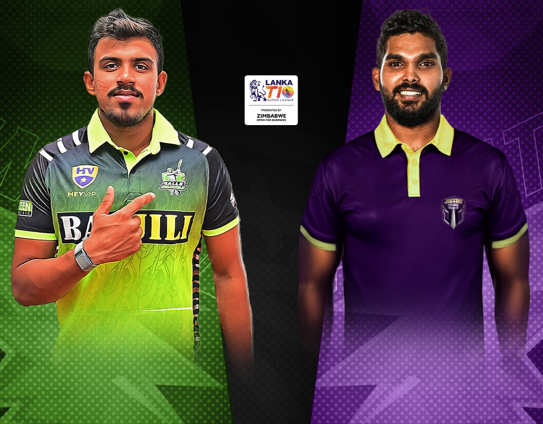 Match 11 of lanka t10 super league, 2024: galle marvels vs jaffna titans banner