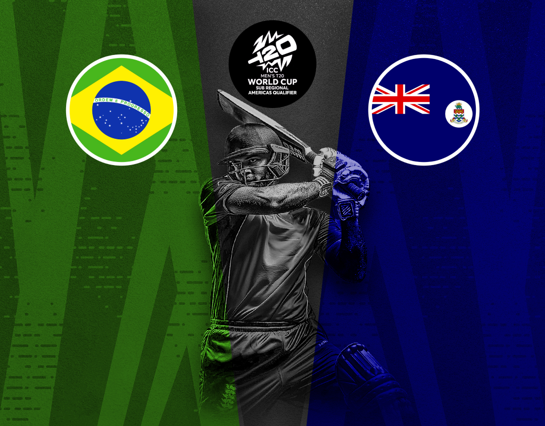 Match 25 of icc men's t20 wc sub regional americas qualifier: brazil vs cayman islands banner