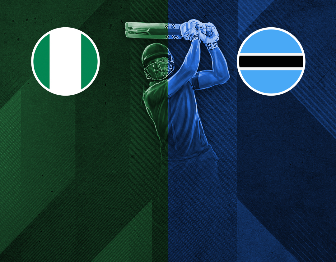 Match 3 of africa t20i continent cup, 2024: nigeria vs botswana banner