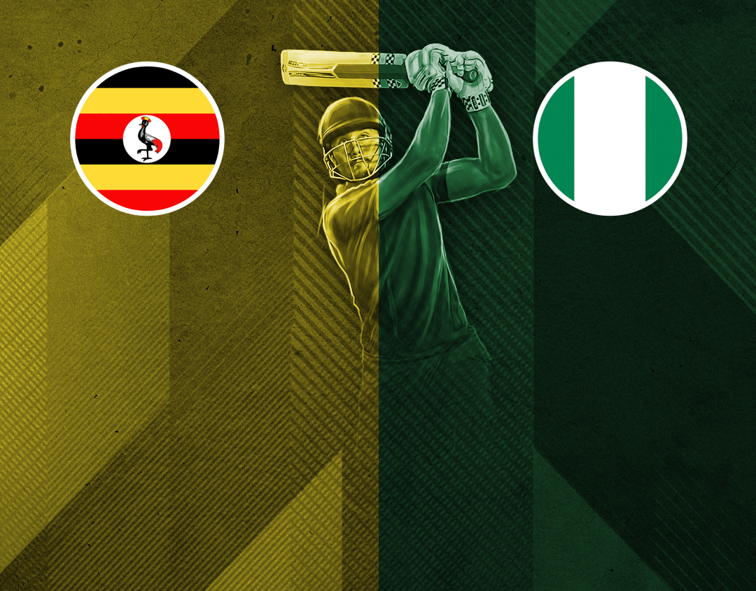 Match 14 of africa t20i continent cup, 2024: uganda vs nigeria banner