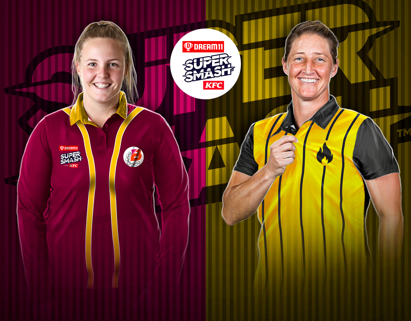 Match 5 of dream11 women's super smash, 2024-25: northern brave women vs wellington blaze banner