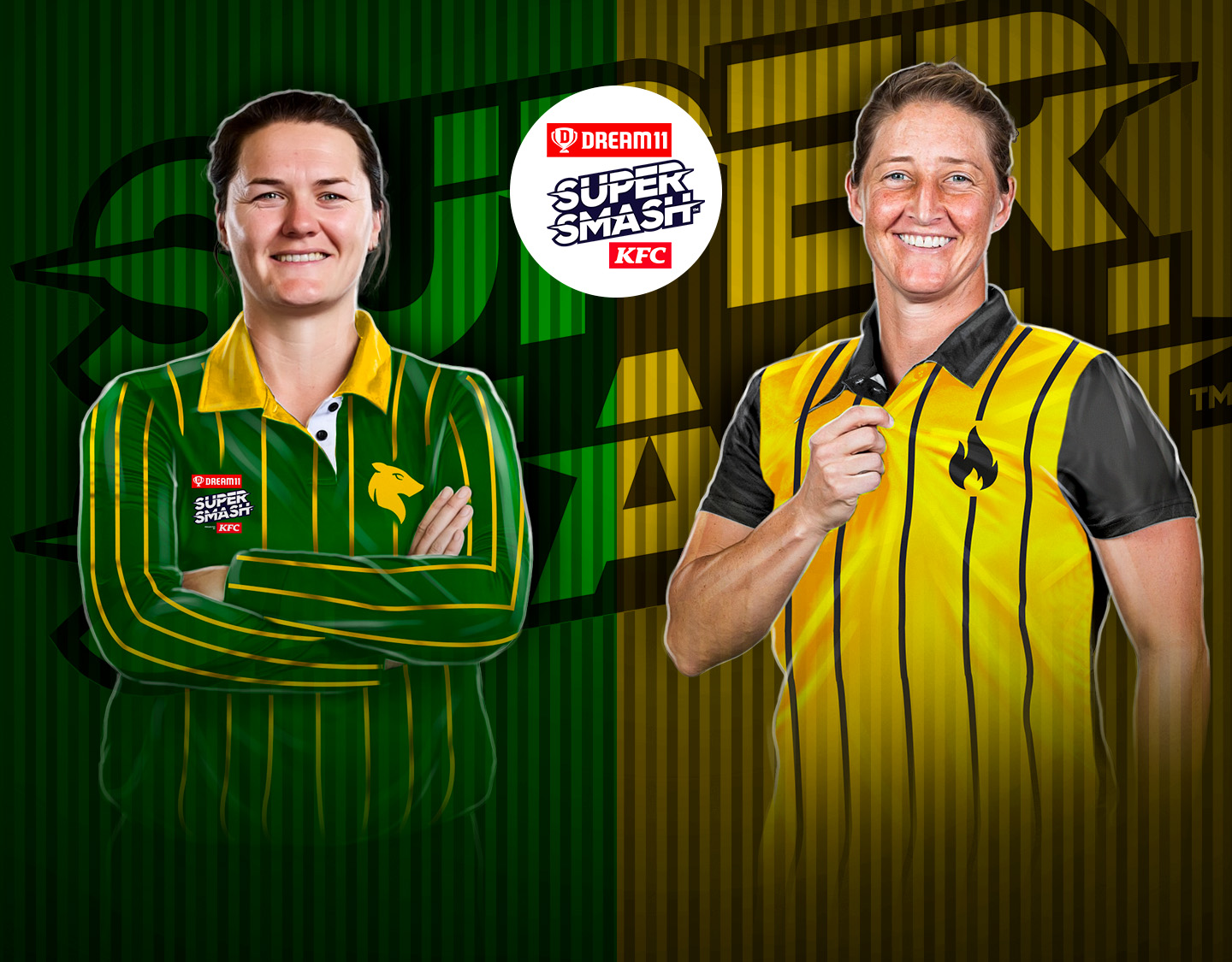 Match 7 of dream11 women's super smash, 2024-25: central hinds vs wellington blaze banner