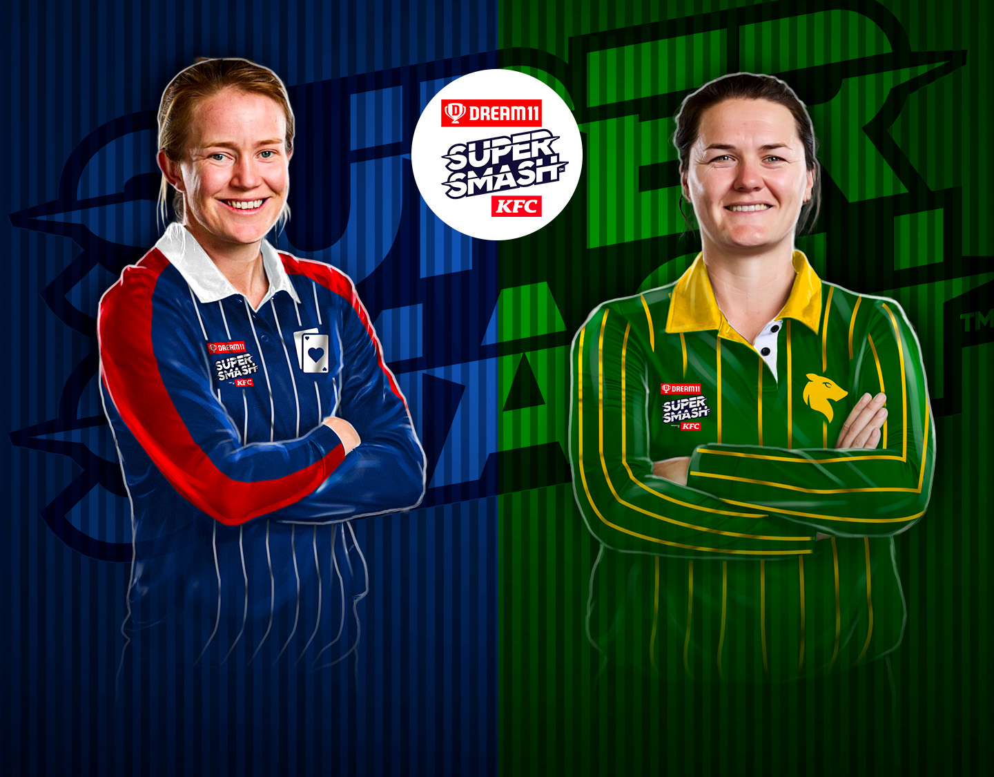 Match 15 of dream11 women's super smash, 2024-25: auckland hearts vs central hinds banner