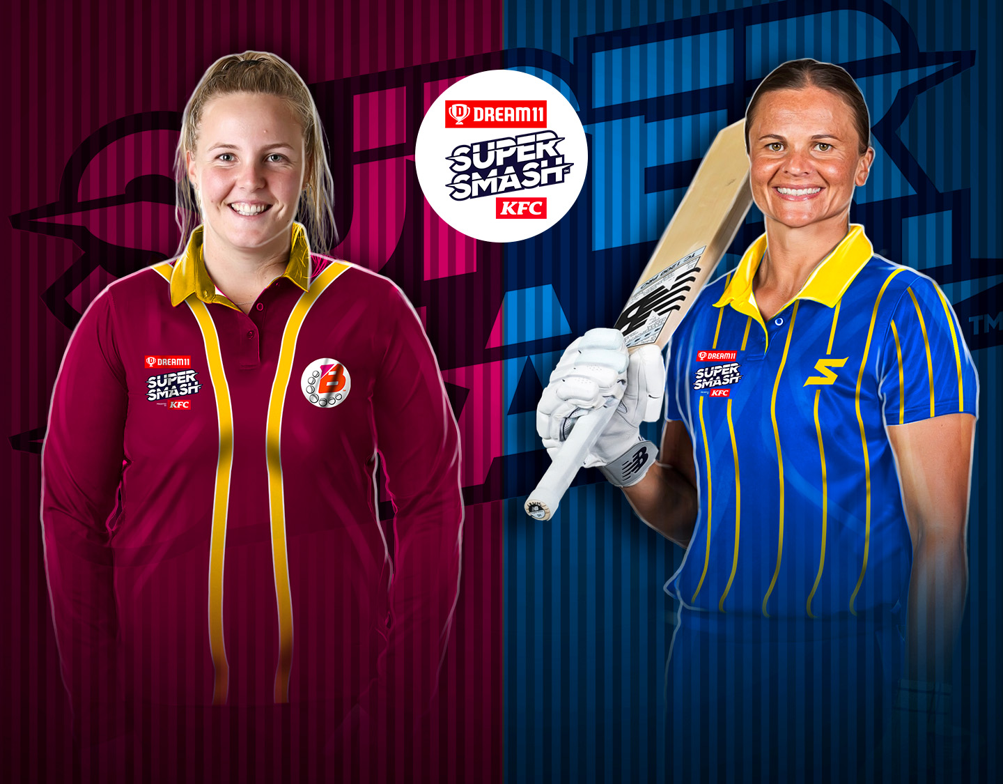 Match 25 of dream11 women's super smash, 2024-25: northern brave women vs otago sparks banner