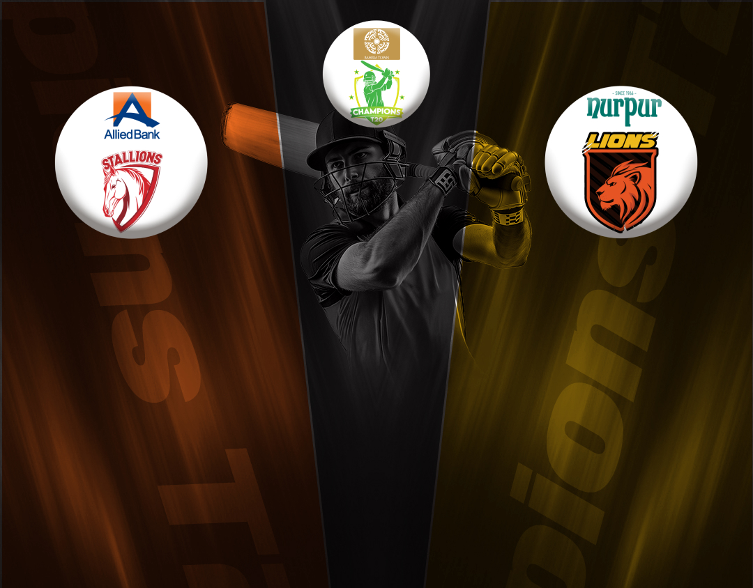 Match 4 of champions t20 cup, 2024: abl stallions vs nurpur lions banner