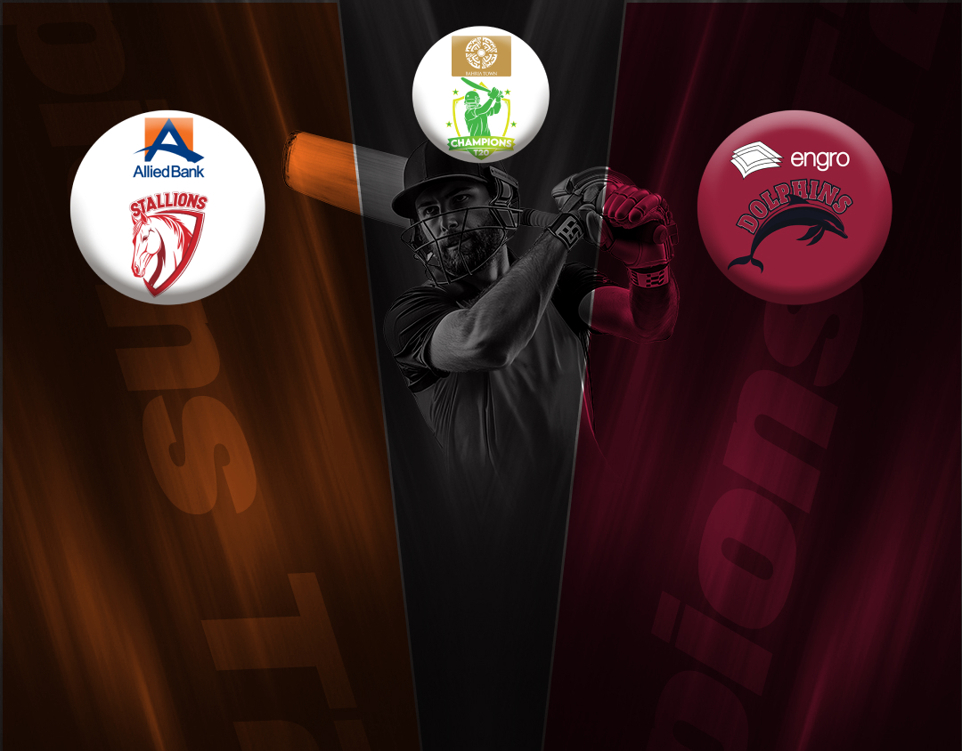 Match 9 of champions t20 cup, 2024: abl stallions vs engro dolphins banner