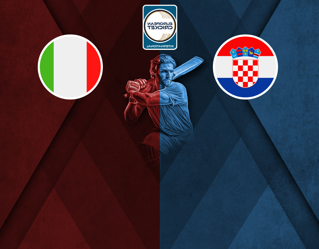 Match 7 of eci spain, 2024: italy vs croatia banner