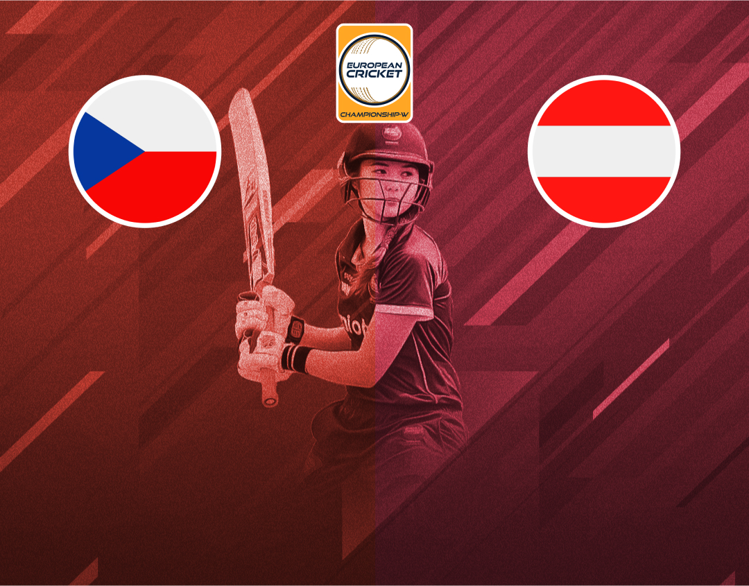 Match 15 of european cricket championship-w, 2024: czechia women vs austria women banner
