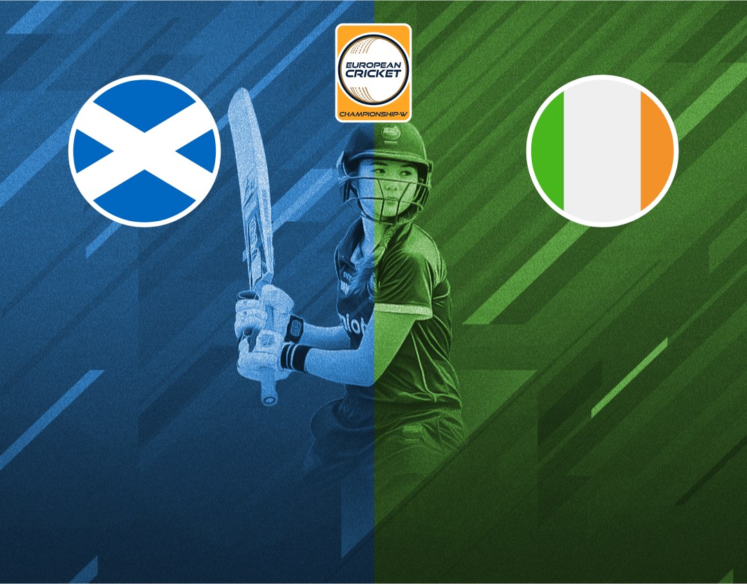 Eliminator of european cricket championship-w, 2024: scotland xi-w vs ireland xi-w banner