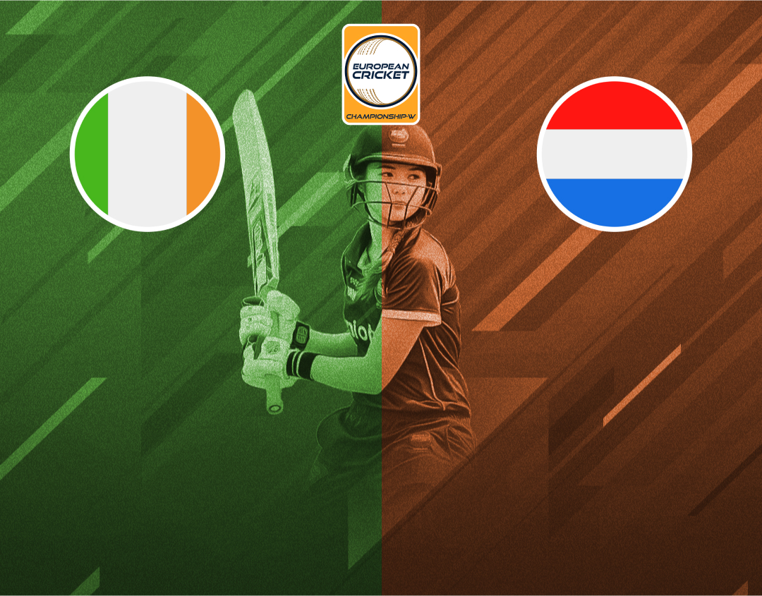 Match 10 of european cricket championship-w, 2024: ireland xi-w vs netherlands xi-w banner