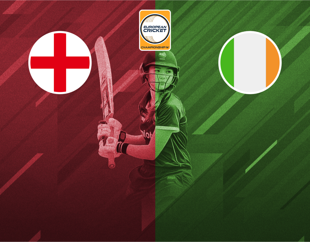 Match 14 of european cricket championship-w, 2024: england xi-w vs ireland xi-w banner