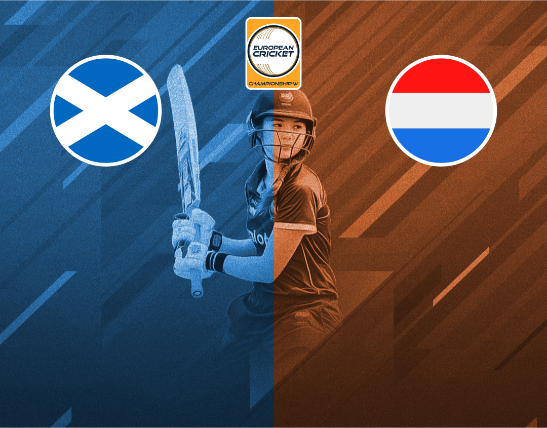 Match 15 of european cricket championship-w, 2024: scotland xi-w vs netherlands xi-w banner