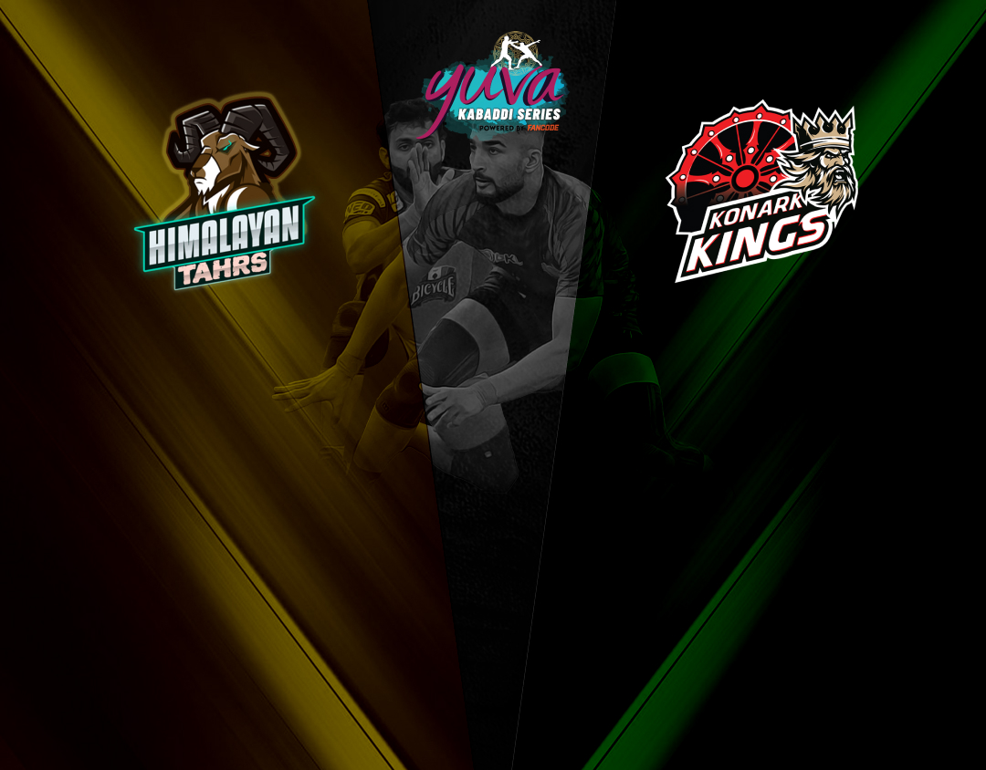 Match #20 of yuva kabaddi series edition 11 - division rounds banner