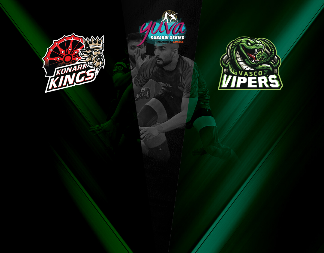 Match #36 of yuva kabaddi series edition 11 - division rounds banner